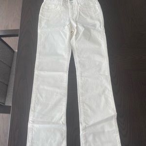 New Ivory Boot Cut Corduroy Pants 12 slim